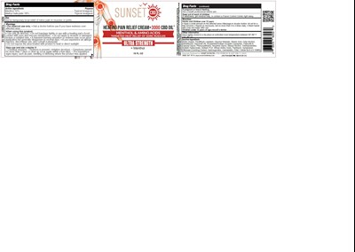 Sunset Heating 16 (Fd 04177 Sunset   Heating Relief Cream 16oz 72937 180 16)
